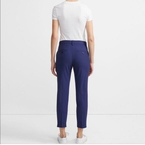 Theory Treeca 2 Traceable Wool Trousers Navy - Picture 2 of 12